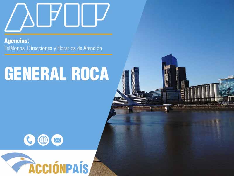 Agencias AFIP en General Roca - Telfonos y Horarios de Atencin