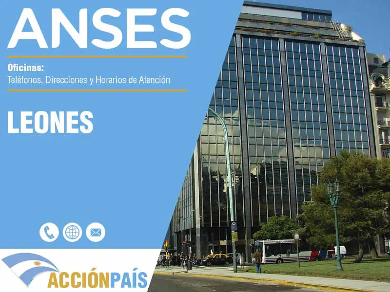 ▷ ANSES en Leones - Córdoba (Oficinas, Teléfonos y Horarios) 2023